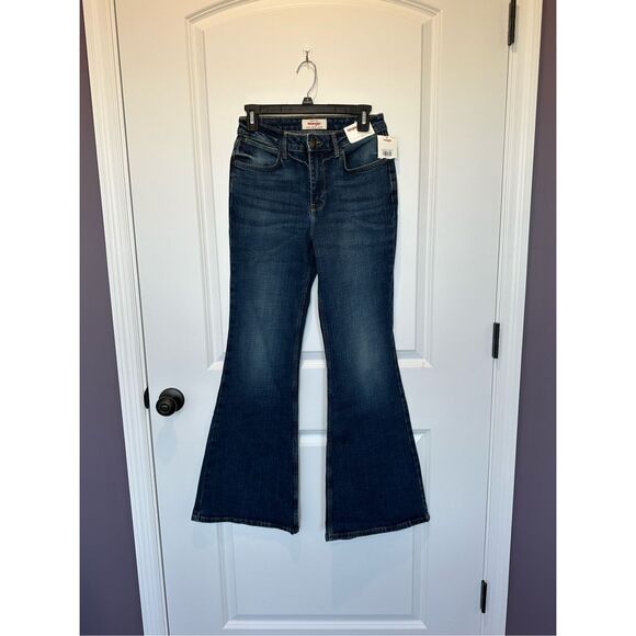Wrangler Denim - NWT Wrangler High Rise The Fierce Flare Dark Wash Jeans Size 4